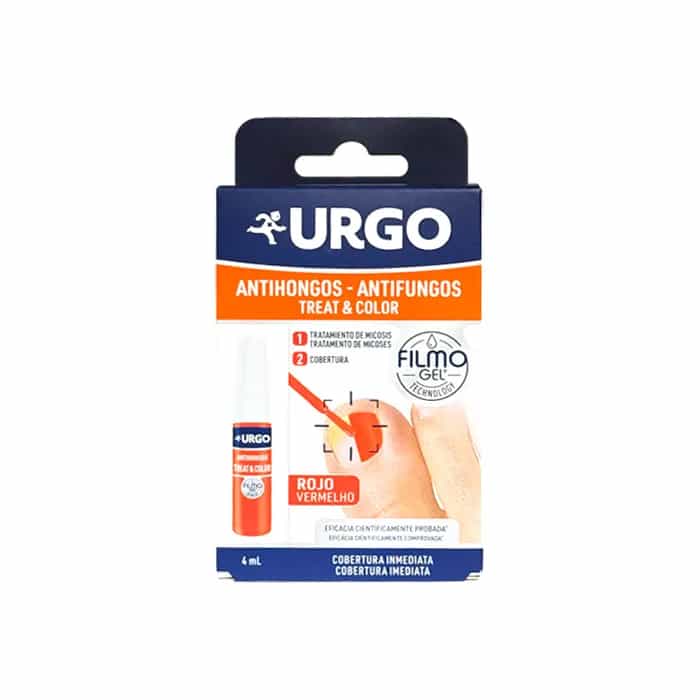 Imagen de Urgo Anti Hongos Treat & Color Rojo 4 Ml
