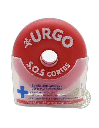 Imagen de URGO SOS CORTES 1 BANDA AUTOADHESIVA RECORTABLE