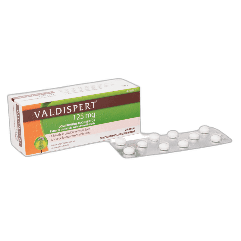 Imagen de VALDISPERT 125 mg 50 COMPRIMIDOS RECUBIERTOS