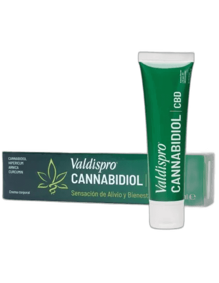 Imagen de VALDISPRO CANNABIDIOL CREMA 1 ENVASE 60 ML