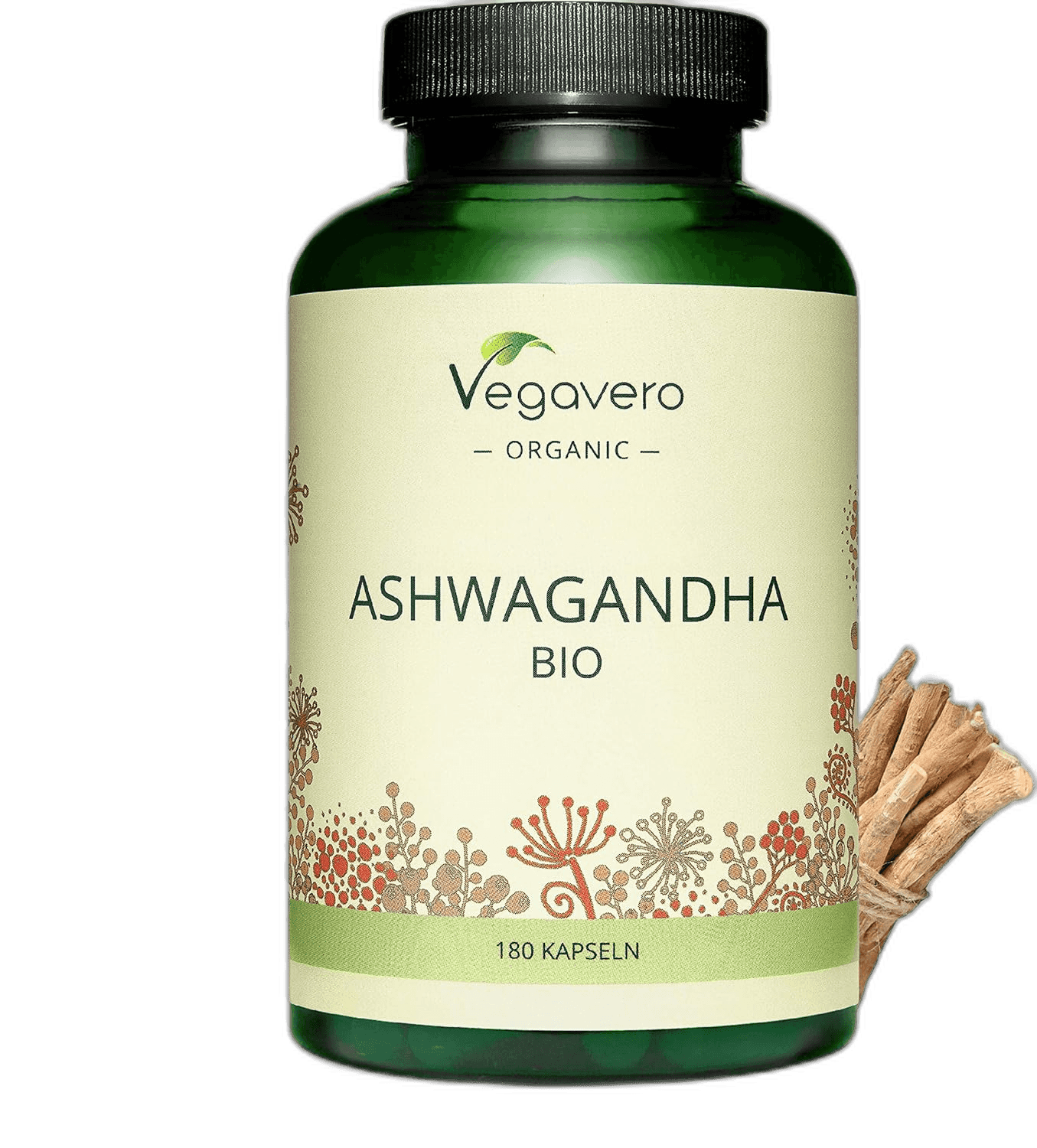 Imagen de VEGAVERO ASHWAGANDHA BIO 180 CAPSULAS