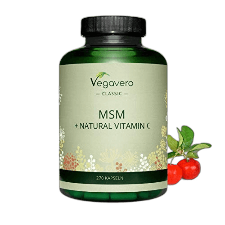 Imagen de VEGAVERO MSM + VITAMINA C 270 CAPSULAS