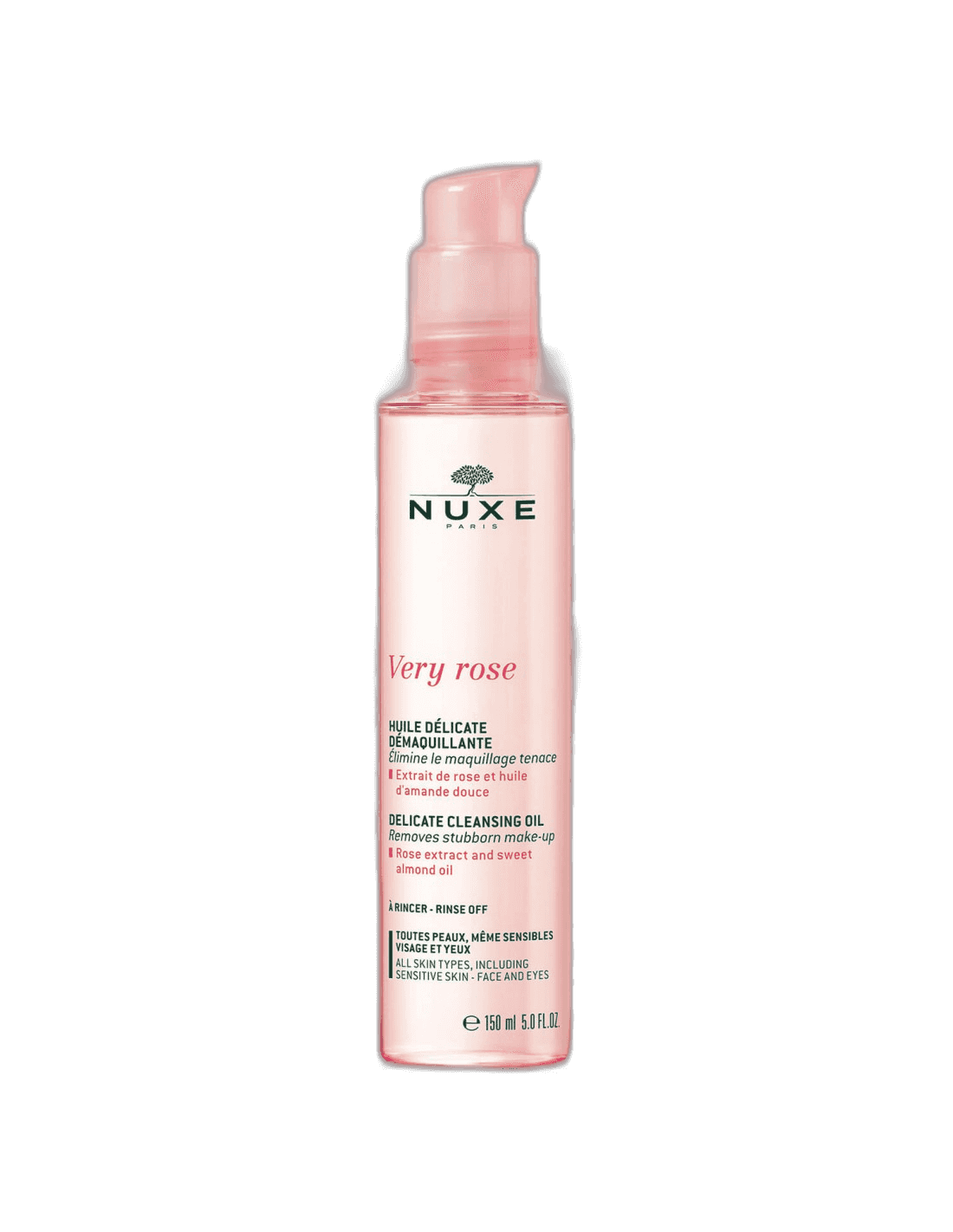 Imagen de VERY ROSE NUXE ACEITE DELICADO LIMPIADOR 150 ML