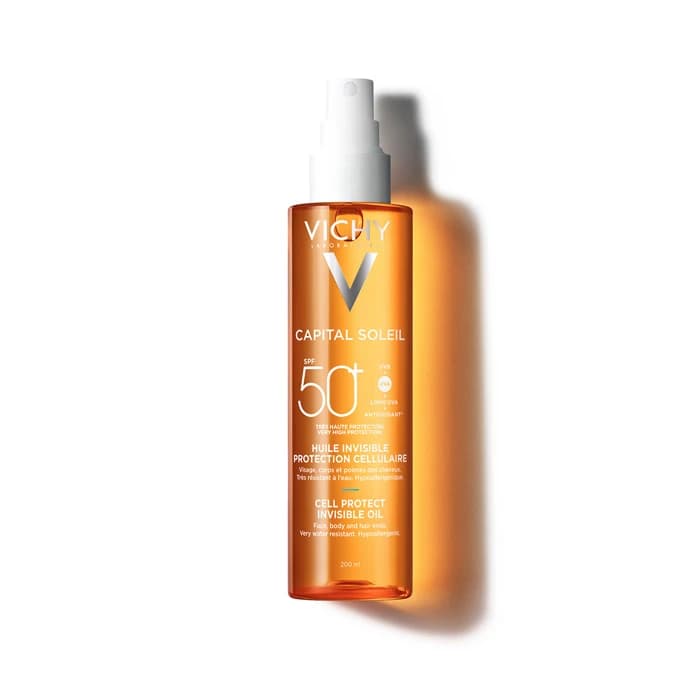 Imagen de Vichy Capital Soleil Aceite Invisible Cell Protect Spf50+ 200 Ml