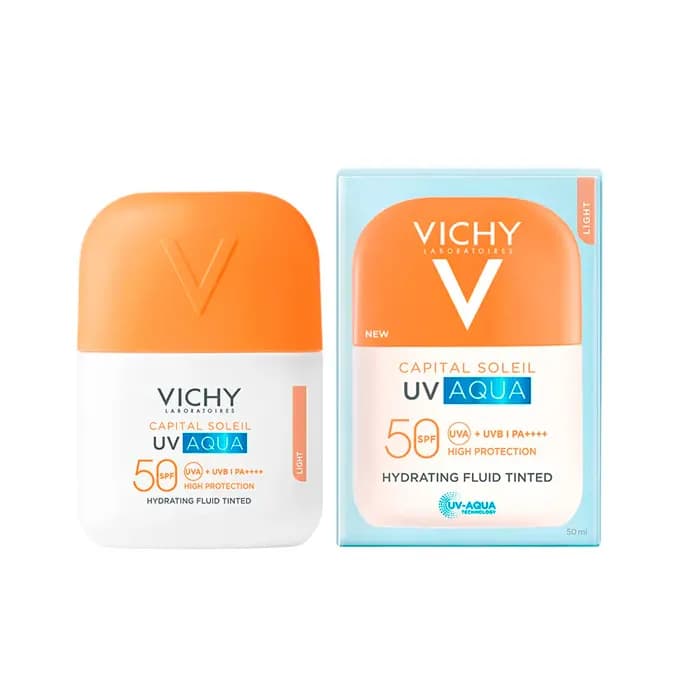 Imagen 2 de Vichy Capital Soleil Uv Aqua Tono Claro Spf50+ 50 Ml