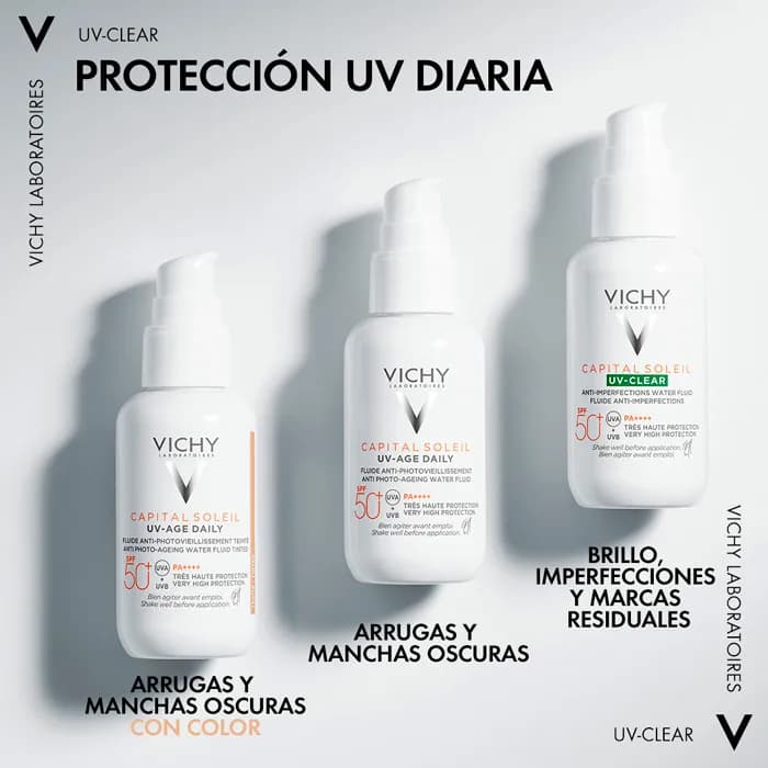 Imagen 4 de Vichy Capital Soleil Uv-Clear Spf50+ 40 Ml