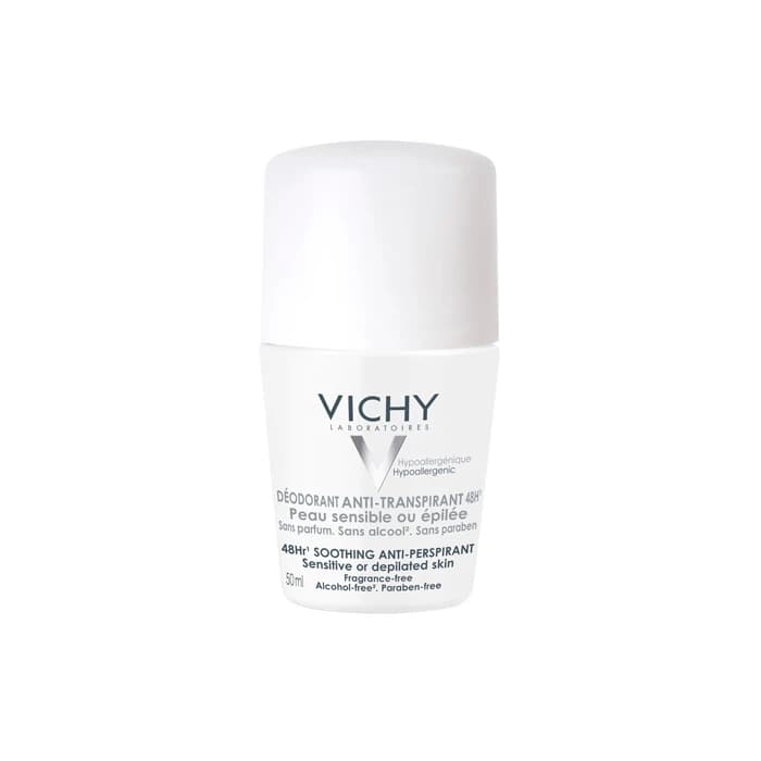 Imagen de Vichy Desodorante Antitranspirante Piel Sensible 48h 50 Ml