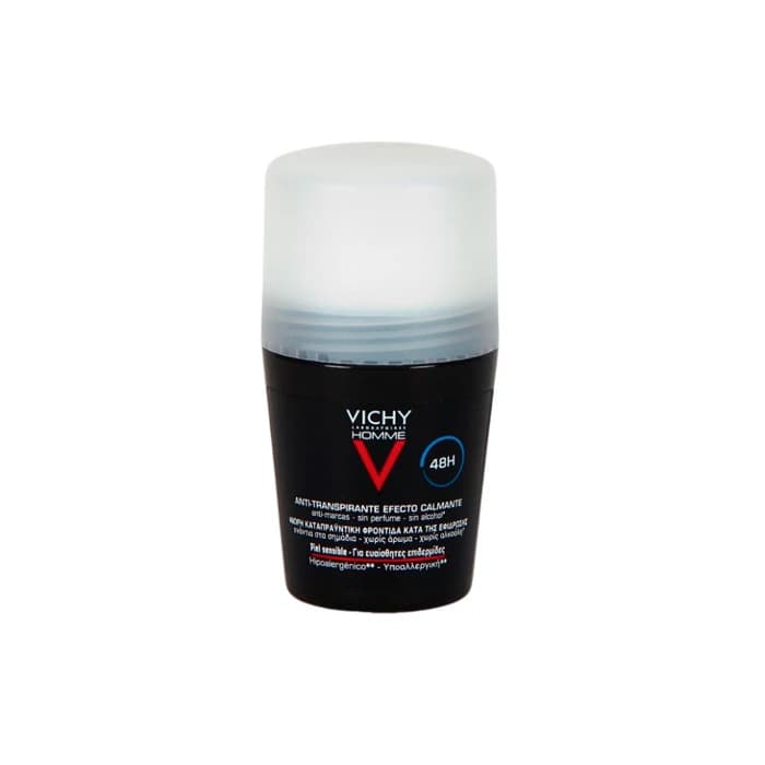 Imagen de Vichy Desodorante Antitranspirante Piel Sensible 48h Hombre 50 Ml