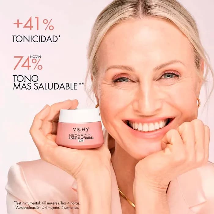 Imagen 2 de Vichy Neovadiol Rose Platinum Crema De Día Fortificante Y Revitalizante 50 Ml