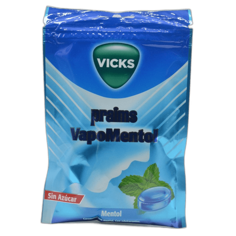 Imagen de VICKS PRAIMS VAPOMENTOL BOLSA 72G