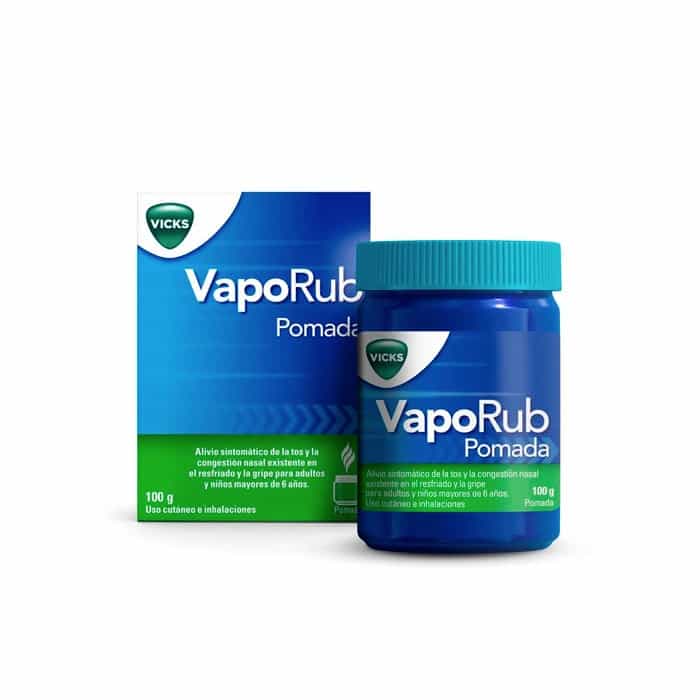 Imagen de Vicks Vaporub Pomada 100 Gr Vía Tópica