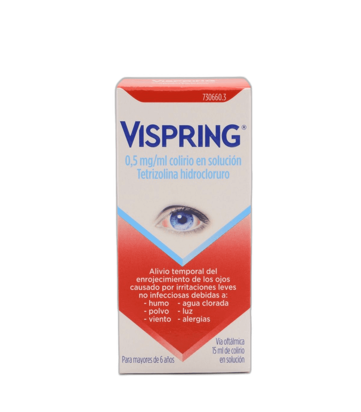 Imagen de VISPRING 0,5 mg/ml COLIRIO EN SOLUCION 1 FRASCO 15 ml