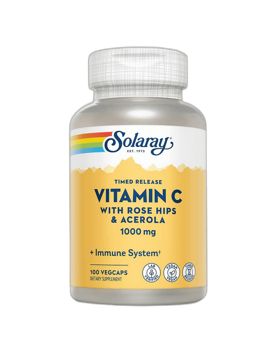 Imagen de VITAMIN C 1000 MG 100 COMP SOLARAY
