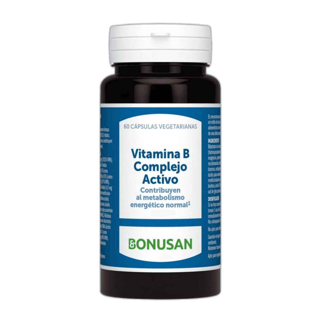 Imagen de VITAMINA B COMPLEJO ACTIVO 60 CAPSULAS BONUSAN