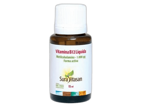 Imagen de VITAMINA B12 LIQUIDA 15ML SURAVITASAN