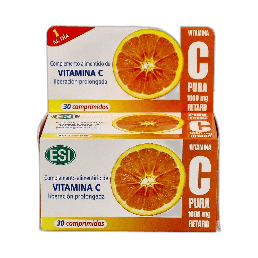 Imagen de VITAMINA C PURA RETARD 1000 MG 30 COMP