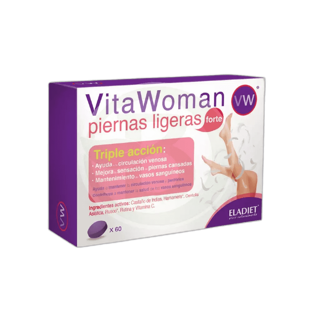 Imagen de VITAWOMAN PIERNAS LIGERAS FORTE 60 COMPRIMIDOS