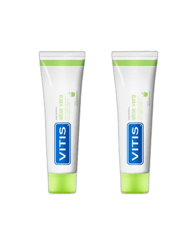 Imagen de VITIS ALOE VERA PASTA DENT MANZ 2X150 ML