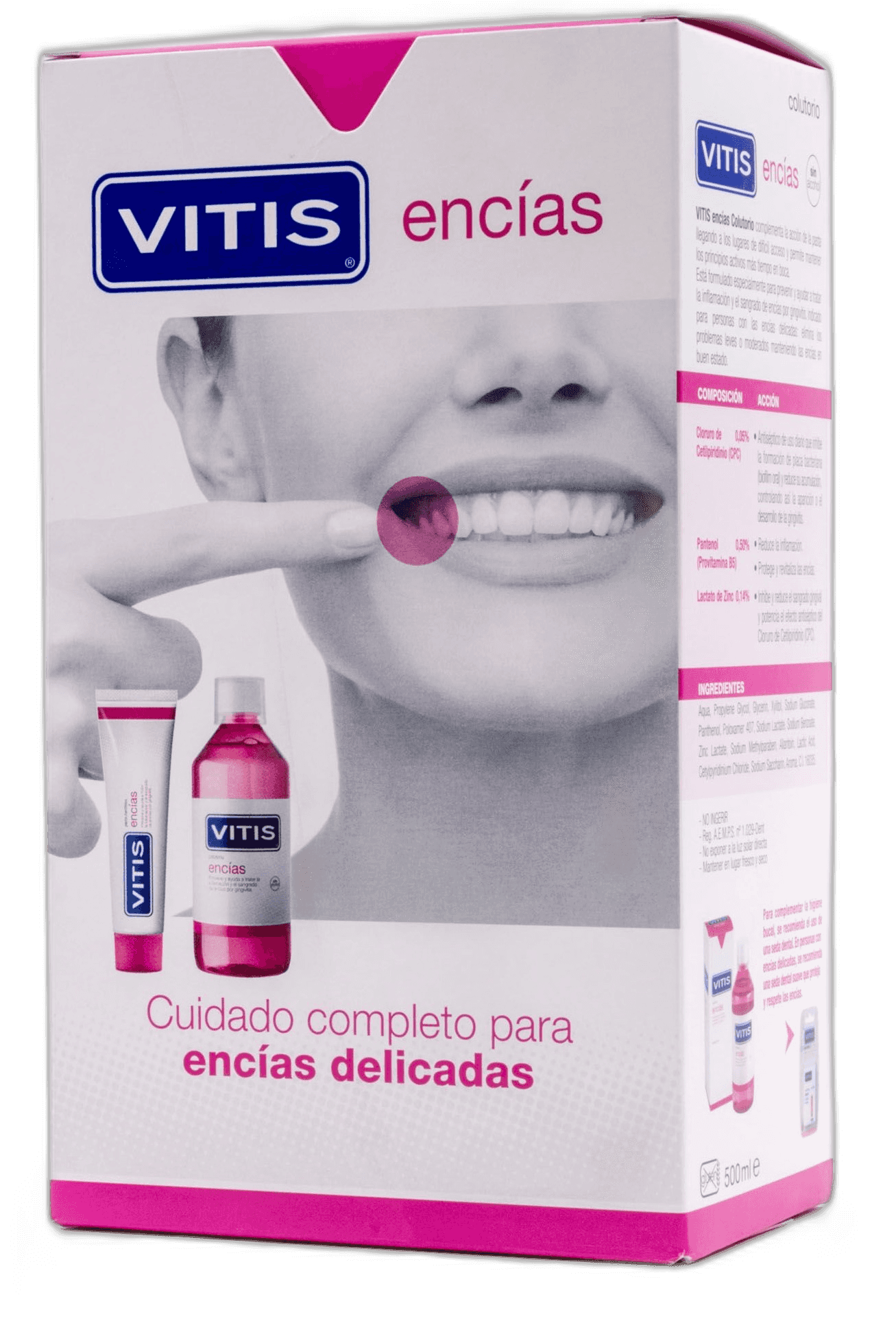 Imagen de VITIS ENCIAS PASTA DENTIFRICA Y COLUTORIO PACK