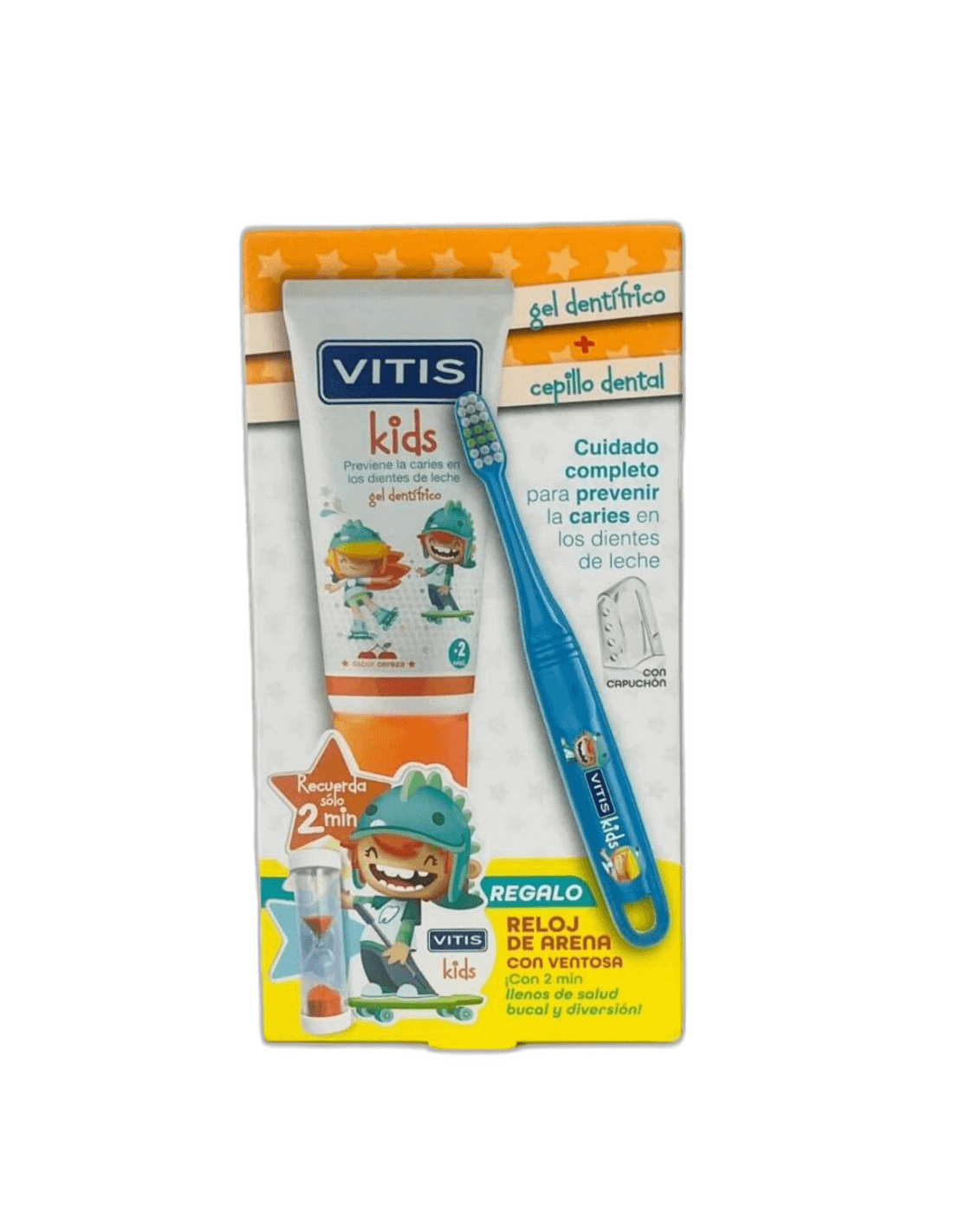 Imagen de VITIS KIDS GEL DENTIFRICO + CEPILLO + GADGET 1 ENVASE 50 ML