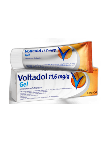 Imagen de VOLTADOL 11,6 mg/g GEL CUTANEO 1 TUBO 100 g