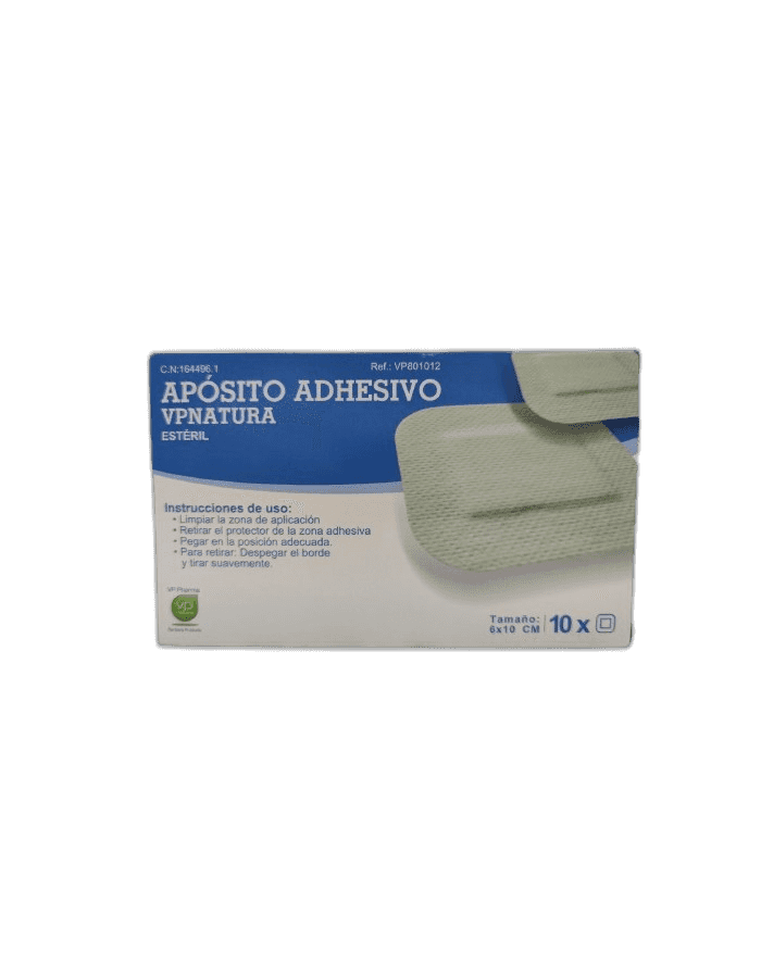 Imagen de VP NATURA APOSITO ADHESIVO 6 X 10 CM 10 U