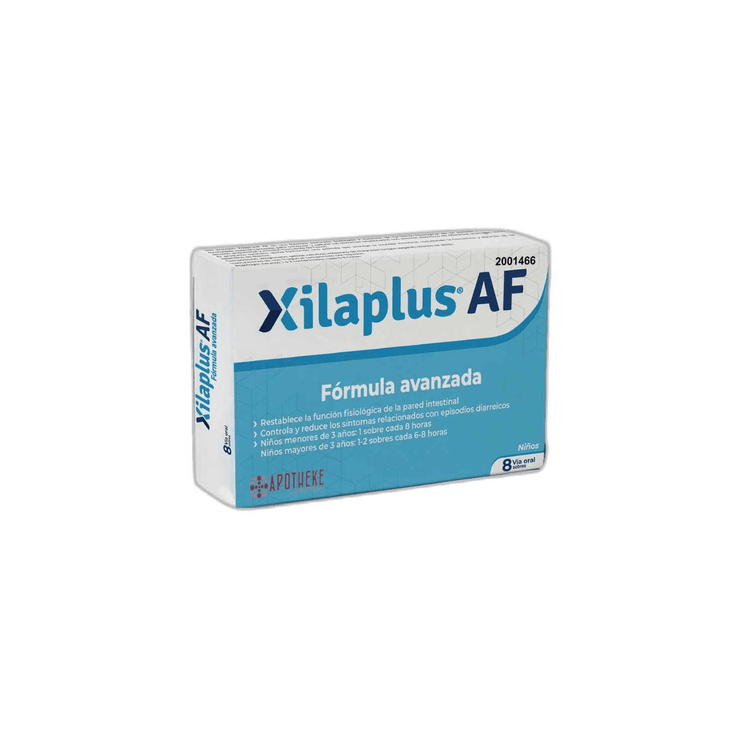 Imagen de XILAPLUS AF USO PEDIATRICO 8 SOBRES POLVO SABOR NEUTRO