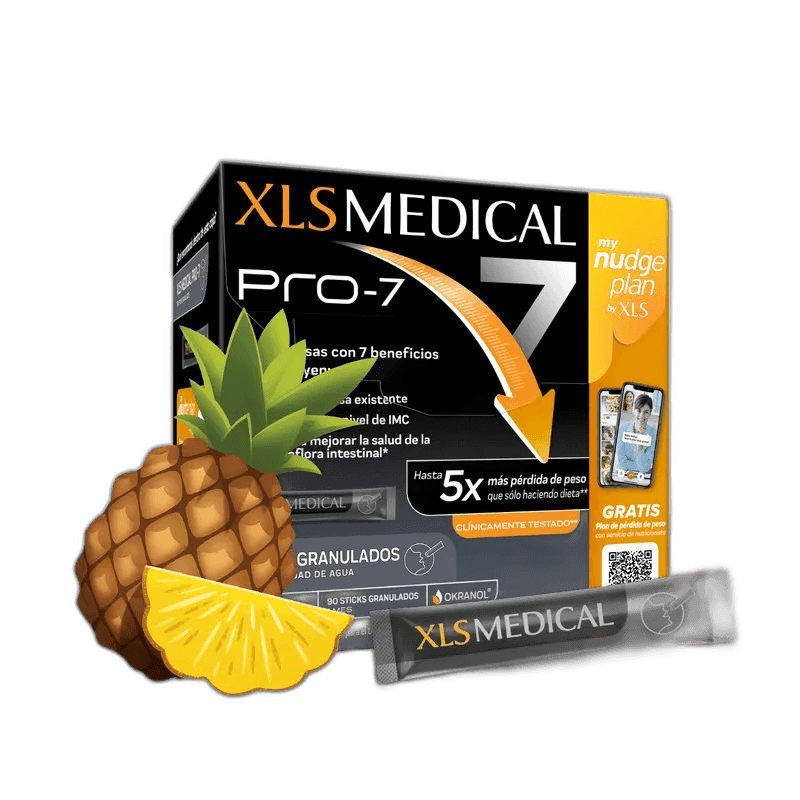 Imagen de XLS MEDICAL PRO-7 90 STICKS SABOR PIÑA