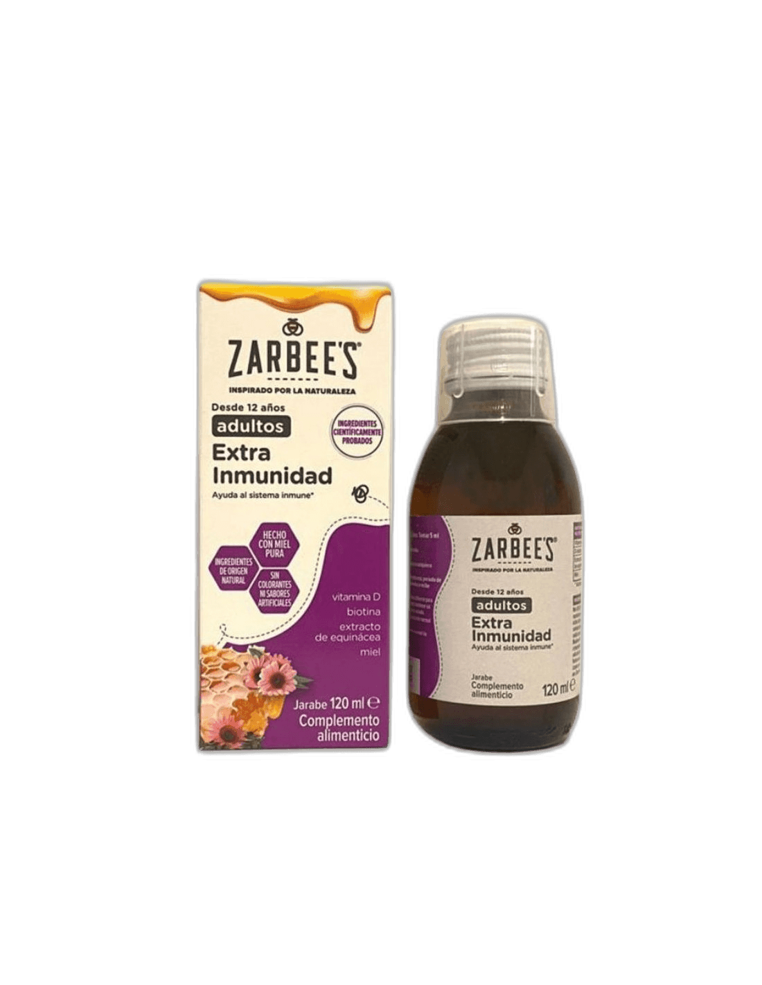 Imagen de ZARBEE´S ADULTOS INMUNIDAD JARABE 1 ENVASE 120 ML