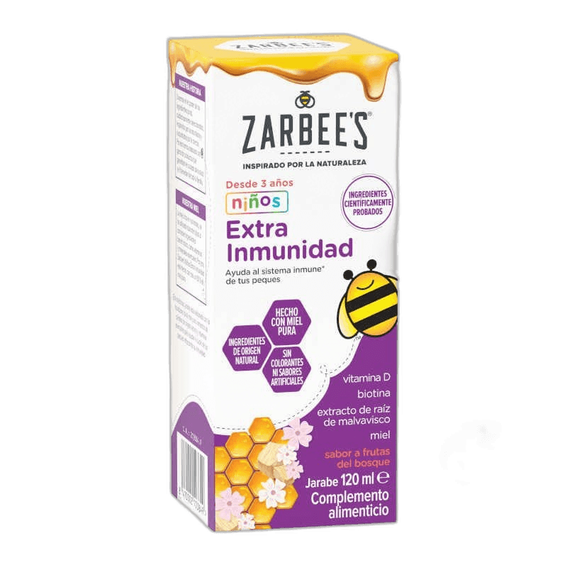 Imagen de ZARBEE´S NIÑOS INMUNIDAD JARABE 1 ENVASE 120 ML