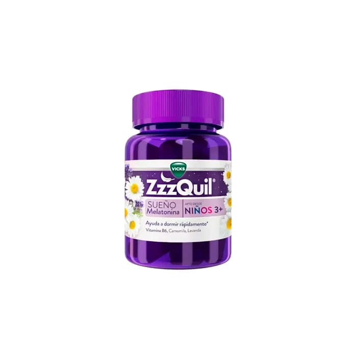 Imagen 2 de Zzzquil Sueño Melatonina Niños 3+ 30 Gummies